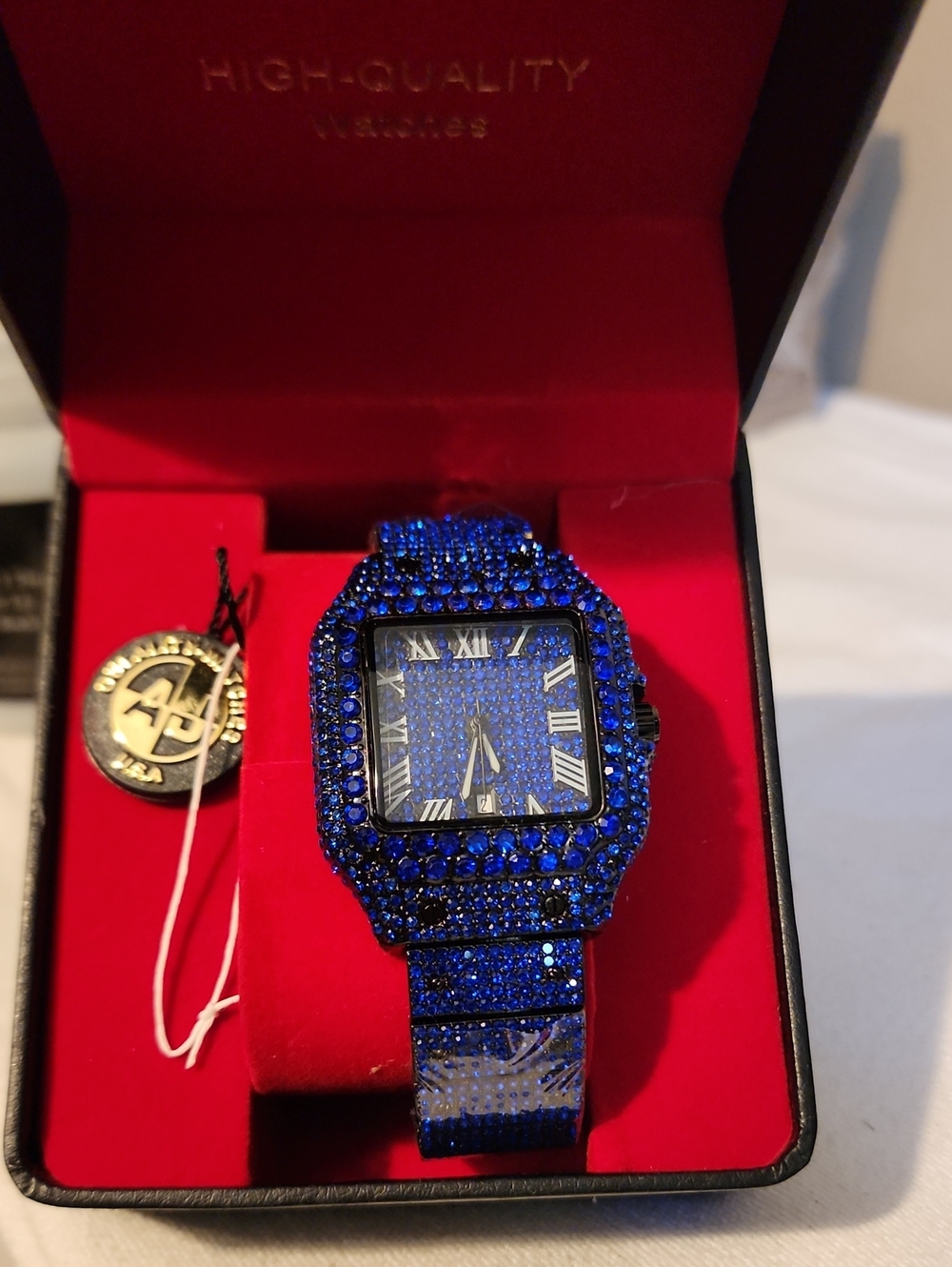 AJ High Quality ICE OUT Watch